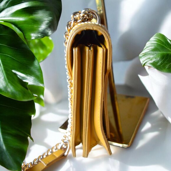 NPBAG Plain Spruce Yellow Crossbody Trendy Insect Purse Casual Fall Boho - Picture 8 of 12